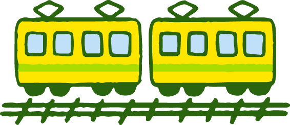 電車のイラスト